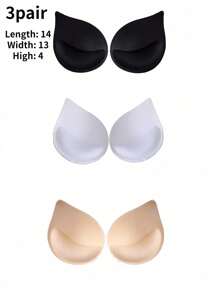 1 对运动聚拢文胸海绵垫、胸垫、丰胸产品、泡沫垫、胸罩杯、个人配饰