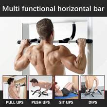 Home Horizontal Bar For Fitness Room, Hanging Horizontal Bar, Fitness Equipment, Wall Frame, Door, Punch-Free, Door, Equipment, Training, Double Bar, Door, Horizontal Bar, Pull-Up Exercise Equipment