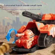 1 szt. Model zabawki czołgu odporny na upadek Zabawka czołgu Prezent urodzinowy, zabawki, zabawka czołgu, Mincraft, figurki zapaśnicze, broń zabawkowa, proca, zabawka samolot