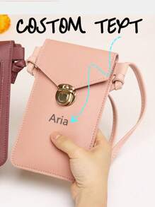 为学生定制小斜挎包，斜挎手机包流苏钱包带肩带最佳礼物旅行袋单肩包 - 彩色 - 查看 6