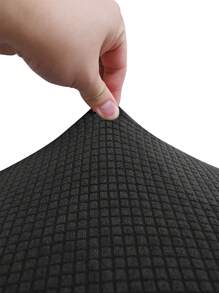 1/2 Pcs Curved Back Chair Slipcover Stretch Dining Chair Cover Kitchen Chair Cover Modern Arc Shaped Armrest Counter Height Bar Stools Covers For Kitchen Party Banquet Decor