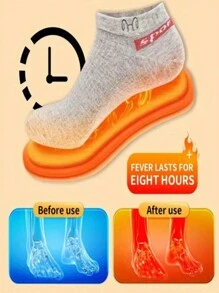 20pcs Self-Heating Foot Warmer Pads, Warm Body Stickers, Effective Cold Prevention, Long-Lasting Warmth, Includes Warm Waist Pads And Shoe Insole Heaters (1 Bag Contains 2 Pcs)