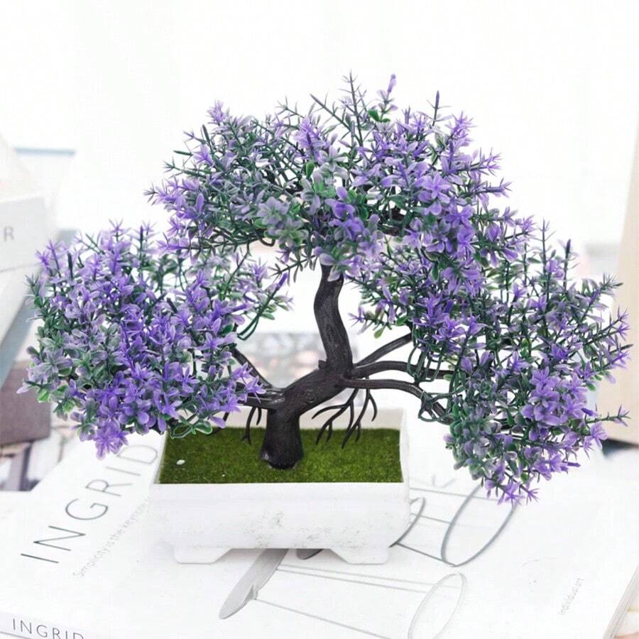 DociDaci Artificial Plants Bonsai Small Tree Pot Plant Flower Potted Ornaments For Home Room Wedding Decoration Accessories