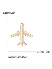Strass Flugzeug Broschen für Frauen, unisex Email Flugzeug Anstecknadeln, Büro Party Freunde Geschenke Accessoires