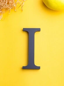 1pcdecorative Alphabet, English Letters 3D Acrylic Mirror Stickers, Love Characters Home Decoration Wall Stickers Letters Signs Self Adhesive Personalised Combination Of English Text Birthday - Multicolor - View 44