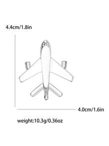 Strass Flugzeug Broschen für Frauen, unisex Email Flugzeug Anstecknadeln, Büro Party Freunde Geschenke Accessoires