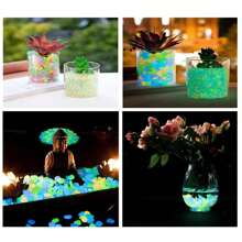 Glow In The Dark Tuinkiezelstenen Voor Tuin- En Wandelpaddecoratie, DIY Decoratieve Lichtgevende Stenen, Greate A Magical Garden, Aquariumdecoratie, Landschapsarchitectuur, Kerstversieringen Of Bruiloftsdecoratie (0,3 inch - 0,43 inch), Valentijnsdag