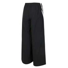 Adidas Originals Quần thể thao dài dệt họa tiết cỏ ba lá dành cho nam/nữ, kiểu dáng rộng rãi, phối nhiều mảnh. - màu đen - Xem 2