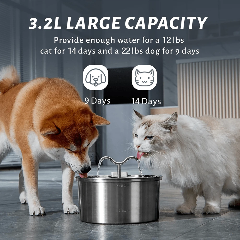 Thermopot 3 Litres 750W Acier Inox - Distributeur Eau Chaude Avec Maintien Température 90°C, 3 Modes Débit, Sécurité