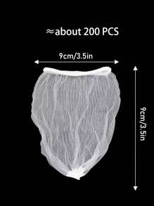 100 piezas Bolsas de filtro desechables para fregadero de cocina de color blanco, filtro de malla desechable para fregadero, atrapador de desechos, bolsa de filtro de fregadero, red de filtro de fregadero, filtro de trampa de drenaje de un solo uso, bolsa de filtro de fregadero de cocina, filtro de malla de fregadero, rejilla de filtro de drenaje de fregadero, red de basura reutilizable y resistente, filtro de malla de esquina de fregadero, filtro de drenaje de fregadero antiobstrucciones con elástico, bolsa de filtro de basura desechable de malla fina