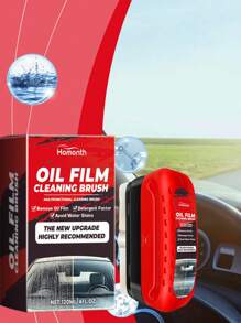 Car Windshield Cleaning Fluid, Windshield Renewing Stain Remover, Oil Film Cleaner (Random Delivery Of New And Old Versions) - Red - View 10