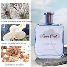 Cloud Perfume, Soft Cloud Eau De Parfum For Women, Dreamy Fragrance With Lasting Impression, Romantic Cloud Shaped Women's Perfume With Notes Of Lavender, Coconut, Vanilla & Pear - 03 - 查看 2