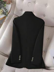 Women Casual Fashion Elegant Commuter Versatile Solid Lightweight Long Sleeve Blazer