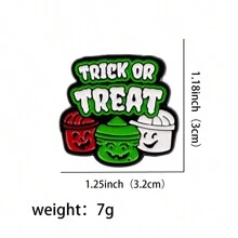 1 pieza Insignia de solapa de esmalte con diseño de letra de dibujos animados - Insignia personalizada para mochila y ropa, pasador para ropa, accesorio para bolso, accesorios escolares y de oficina, camisas, chaquetas, joyería, accesorios de otoño-invierno, Navidad, Halloween, adecuado para adolescentes, jóvenes, hombres, casual, al aire libre, atlético, vacaciones, regalos de graduación, cumpleaños, uso diario, regalos divertidos y lindos para maestros, accesorios de disfraz, encantos de bolso