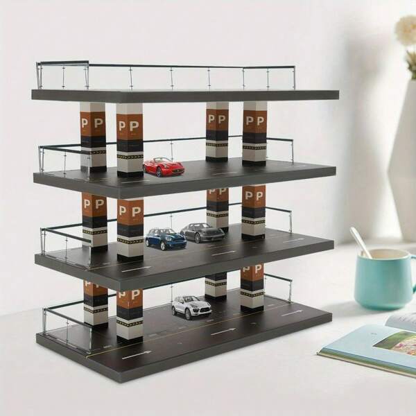 Garage Display Case Used To Store Cars With A Simulation Ratio Of 1:64 Used As Home Decoration And Storage Educational Toys Business Gifts And Displays In Homes Shopping Malls And Toy Stores