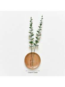 1 Stück Wanddekoration Wandblumenanordnung Anhänger DIY Handgemachte Vase Wohnzimmer Schlafzimmer Kreative Holzplatte Blumenutensilien Wanddekoration, Gartendekoration, Outdoor, Pflanzgefäß, Pflanzentopf, Gärtnerei