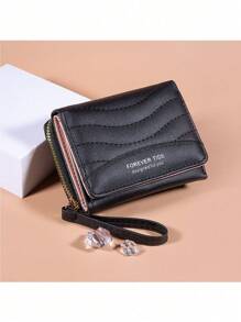 Multi Card Slot Solid Color Portable Leather Card Case Universal Bank Card Credit Card ID Bus Card Holder Travel Card Organizer Christmas Gift Valentine's Day Gift Love Send To Couple Send To Friend Simple Fashion Premium For Women Wallet Mini Wallet Purse Wallet Card Wallet - Multicolor - View 3
