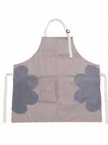 1pc Waterproof Aprons For Women With Pockets,Waterproof Kitchen Aprons Suitable For Cooking Baking Men Women