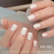 XEIJAYI 15ML Nude Pink Gel Nail Polish Series Solid Semi Permanent Nail Polish Set Kit Soak Off Uv Varnish Nail Art 6 Colors For Choose For Manicure Nail Design