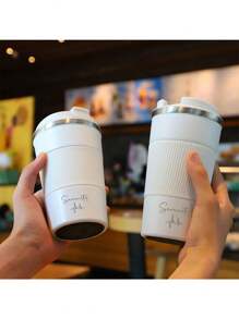 Personalised 380ML, 510ML Metal Coffee Cups, Travel Mug Personalized Coffee Cup, Personalized Engraved Stainless Steel Coffee/Tea Mugs, Travel Mug, Coffee Mug, Hot - Cold Travel Mug, Gift For Him/Her, Employee Gifts For Women Coworkers, Office Gift For Her, Personalized Mug, Coffee Travel Mug, Coffee Mug, Coffee Cup, Gift For Her, Camping & Hiking Gear, Multi-Functional - Multicolor - View 9