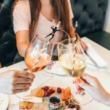 6Pcs Bachelorette Naughty Straws, Stripper Pole Dancer Straw,Bachelorette Party Nye Paper Straw For Hens Girls Night Adults,Dancing MEN Confetti Thick Straws Ladies Bridal Shower Decoration Back To School,School Supplies