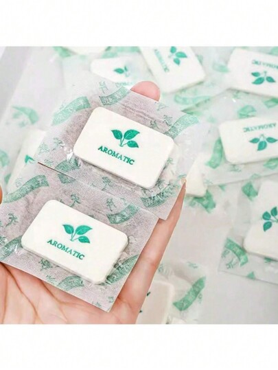 50 Stücke Set Duftdufttabletten für Kleiderschrank und Schuhschrank, schimmel- und geruchshemmende Säckchen, feste Aromatherapiescheiben für Kleidung, Schuhe, Taschen, Lederwaren, Feuchtigkeits- & Geruchsabsorber