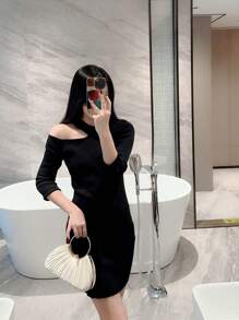 1 pièce Sac à main de soirée élégant pour femme, design plissé et boîte, embrayage de luxe avec strass, sac de soirée charmant convenant pour les rendez-vous, les danses, les anniversaires, les fêtes et autres occasions formelles