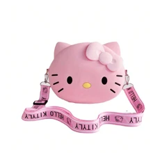 Sanrio Sanrio Hello Kitty & Kuromi Anime My Melody Sweetheart Shoulder Bag,Waterproof Shoulder Handbag,Cute Cable Organizer Bag, Small Objects Storage Bag, - Handbag With Coin Bag And Backpack Function - Made - Back To School Bag & School Supplies,Suitable For Casual Outings Stationery Supplies Gifts For Christmas Merry Christmas Christmas Trees Christmas Lights & Halloween