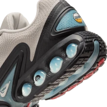Nike Zapatillas de correr cómodas, versátiles, antideslizantes y duraderas de tipo baja, Air Max Dn, unisex, color gris, HQ3478-104 - Gris negro - Ver 8