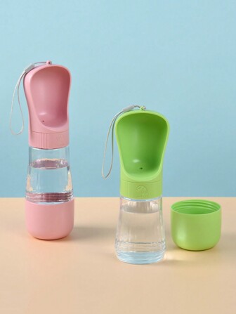 HOLAPET 1 pièce Bol d'eau de voyage pour animaux de compagnie, bouteille d'eau portable et distributeur de bol pour chien d'extérieur