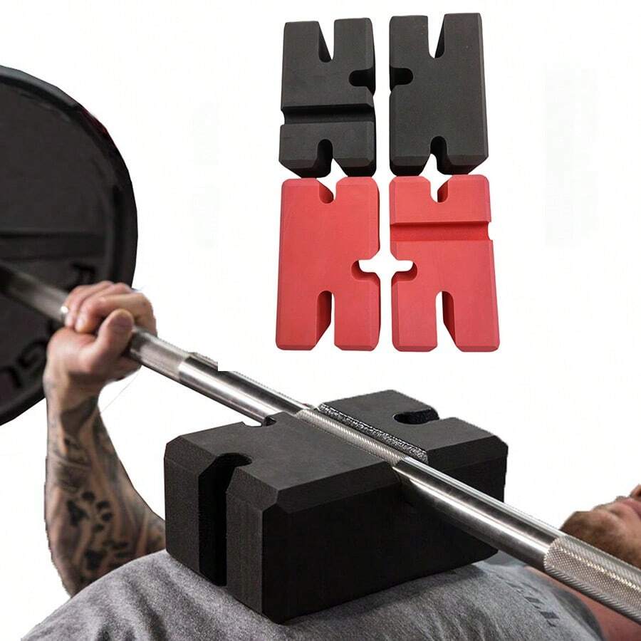 1Pc Bench Press Block Fitness Bar Bench Reps Training Shoulder Chest Board Blocks For Home Gym Heavy Bench Pressers Weightlifter - Multicolor - View 1