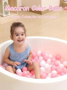 20pcs 2.16Inch /5.5cm Ball Pit Balls For Toddlers, Crush Proof Plastic Toy Balls For Ball Pit, Children's Pool Water Toys, Multi-Color Ocean Balls For Play Tent ,Christmas Party Decoration Gifts