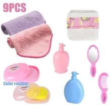 12pcs Magic Baby Dolls Mini Milk Bottles, Bottle And Juice Bottle Set, Magical Baby Doll Bottle Toy Set, Panda Sticker Milk Bottle & Juice Bottle Dolls, Disappearing Liquid, Strange Milk & Juice Bottles, Disappearing Doll Magic Bottle Children Toys, Suitable As Doll Accessories (Random Accessory Color)