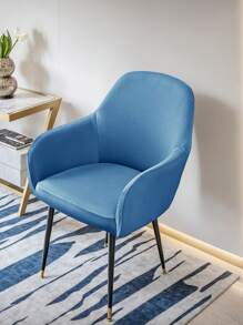 75D Wodoodporne mleczne jedwabne pokrowce na krzesła z podłokietnikami do salonu Bardzo rozciągliwe pokrowce na fotele z elastycznego spandexu przyjazne zwierzętom