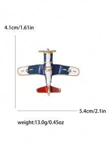 Strass Flugzeug Broschen für Frauen, unisex Email Flugzeug Anstecknadeln, Büro Party Freunde Geschenke Accessoires