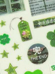 6pcs Vintage Style Stickers, Peninsula Countryside Series, Scrapbook/Planner Decorations, DIY Materials,School Supplies,Back To School