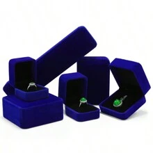 1 pièce Boîte cadeau pour pendentif en suède élégante - boîte d'emballage de bijoux et stylée pour des occasions spéciales