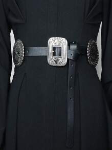 1 Pc Bohemian Retro Waist Belt Fashion Accessory, Elegant European & American Style Summer, School Fall, Autumn, Halloween