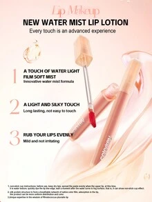 COLORKEY Son bóng 1,8g, Son môi dạng lỏng, Không thấm nước & Không ố - O316 - Xem 8