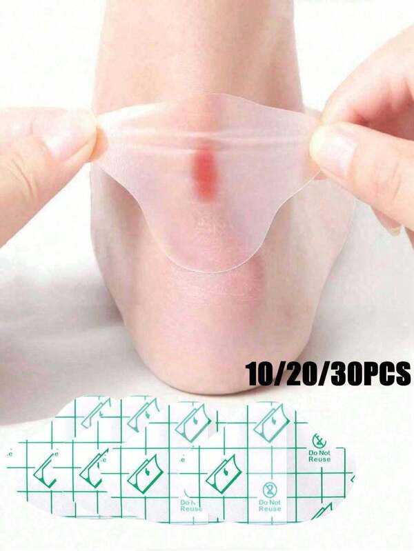 Gel Heel Protectors: Silicone Gel Shoe Patch Pad, High-Sticking Foot Care Glue, Colloidal Pad, Transparent Ultra-Thin Heel Patch Adhesive Blister Pads For Heel Liners, Shoes Stickers Vacation Holiday Essentials School Supplies Travel Essentials Ladies For College Dorm Bathroom Travel Accessories Travel Must Haves Summer School Accessories Back To School Stuff Back To School Supplies