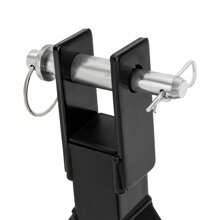 kangten Heavy Duty 3 Point Linkage Tow Hitch 2" Tractor Mounted Towing Triangle Frame Compact Cat - Black - View 8