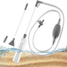 Large Fish Tank Aquarium Siphon Vacuum Gravel/Sand Washing And Water Change Cleaning Tool Kit With Extension Tube  Fish Tank