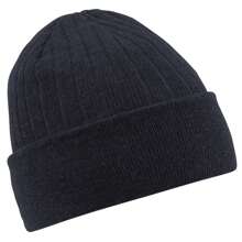 Beechfield Unisex Adult Thinsulate Beanie (Dark Graphite) - Dark Grey - View 1