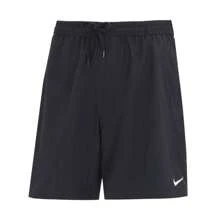 Nike Men's Quick-Dry Breathable Training Shorts, 5" Inseam, DV9858-010 - Black/white - View 1