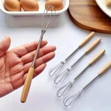 1 pieza Quitarabos de acero inoxidable - Herramienta de preparación de mariscos fácil de limpiar, con mango rojizo, elimina eficazmente las cáscaras y desentraña los camarones, indispensable para la cocina del hogar y el campamento al aire libre