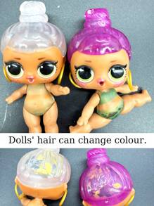 LOL SURPRISE New Surprise Doll Doll Set Series Rare DIY Production Material PVC + Height 8cm Holiday Gift - Multicolor - View 10