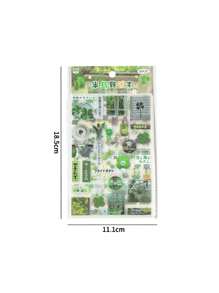 6pcs Vintage Style Stickers, Peninsula Countryside Series, Scrapbook/Planner Decorations, DIY Materials,School Supplies,Back To School