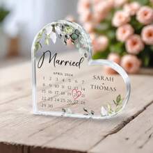 Quà cưới cá nhân hóa, Lịch cưới bằng acrylic, Quà cưới, Kỷ niệm ngày cưới, Vật kỷ niệm đám cưới, Quà sinh nhật, Quà tốt nghiệp, Không gian ấm áp, Trang trí mùa thu, Trang trí nhà cửa phòng khách - Nhiều màu - Xem 7