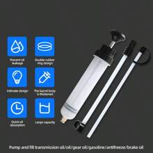 1.5L OilFluid Extractor Filling Oil Change Syringe Bottle Transfer Automotive Fuel Extraction Pump Hand Tool Oil Extractor Pump - Rose Gold - View 3