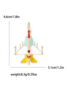 Strass Flugzeug Broschen für Frauen, unisex Email Flugzeug Anstecknadeln, Büro Party Freunde Geschenke Accessoires